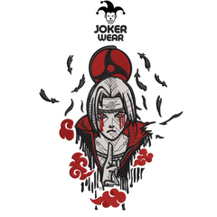Itachi Uchiha 6 - Haft na odzieży.