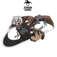 Kaneki Ken 9 - Haft na odzieży.