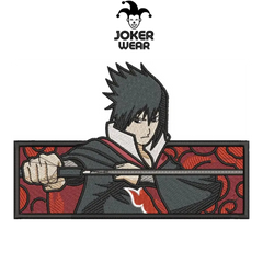 Sasuke Uchiha 1 - Haft na odzieży.