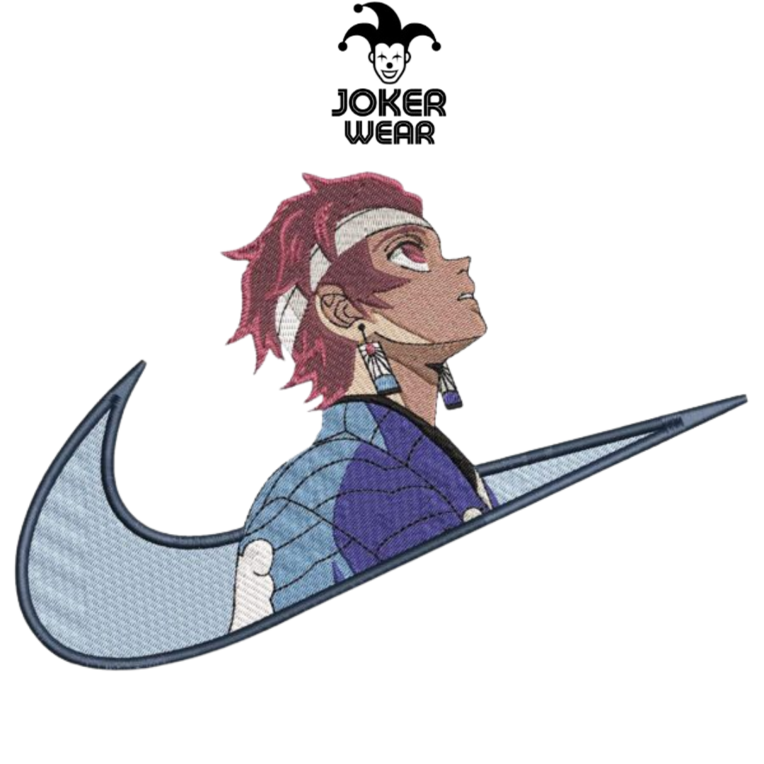 Tanjirou 4 - Haft na odzieży.