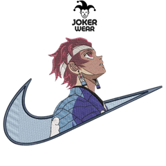 Tanjirou 4 - Haft na odzieży.