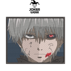 Kaneki Ken 8 - Haft na odzieży.