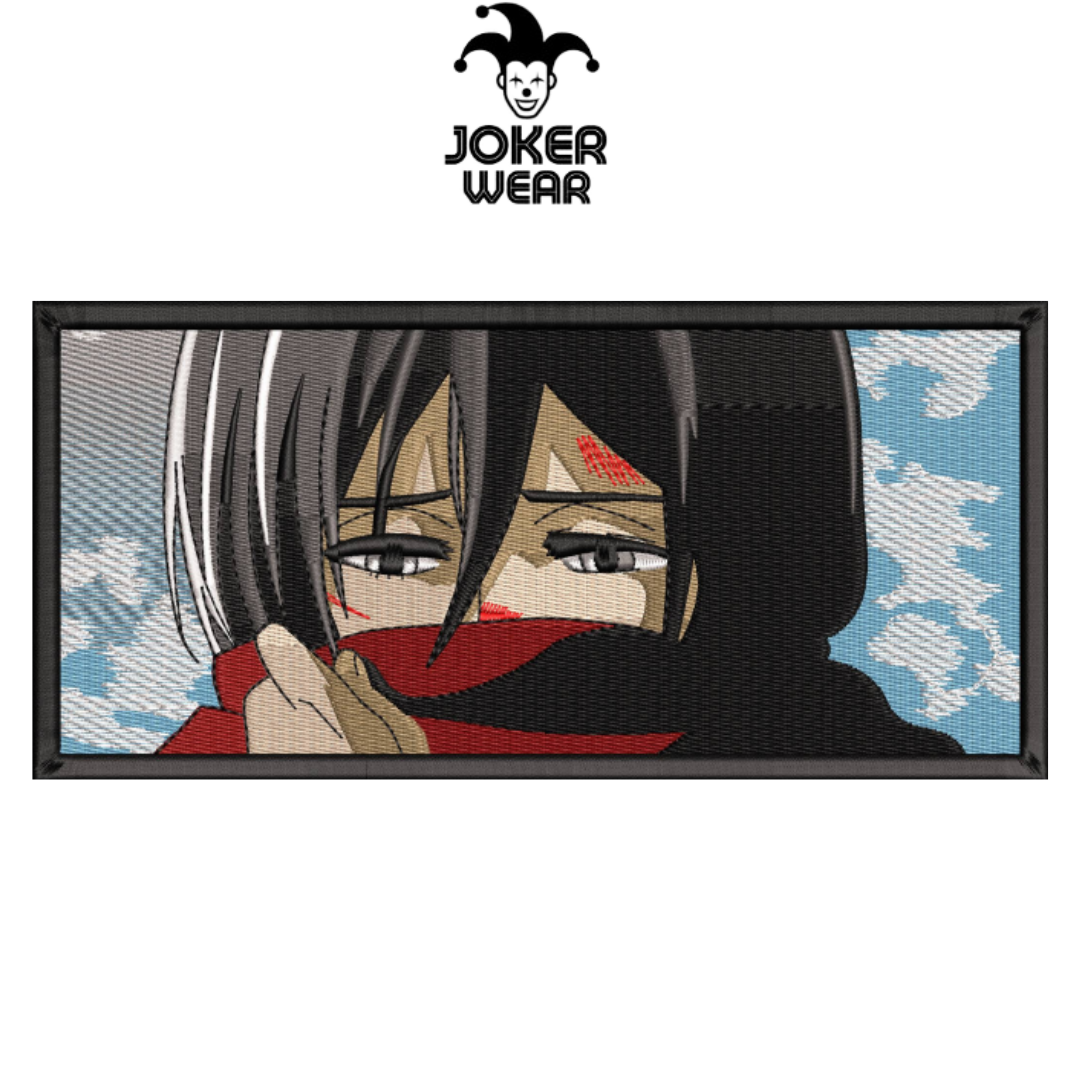 Mikasa 2 - Haft na odzieży.