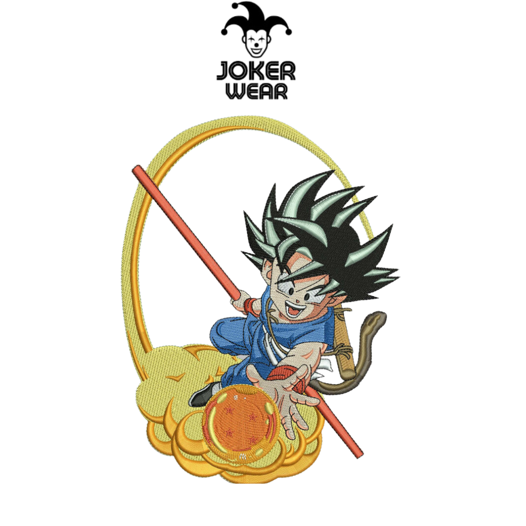Son Goku 12 - Haft na odzieży.