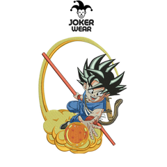 Son Goku 12 - Haft na odzieży.
