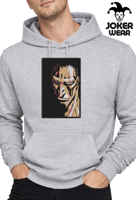Zaraki Kenpachi 3 - Embroidery on clothing