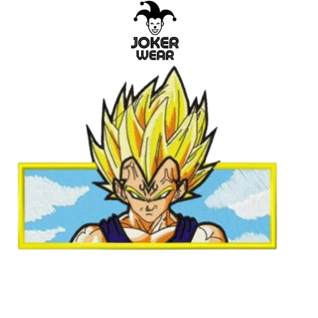 Vegeta 5 - Haft na odzieży.