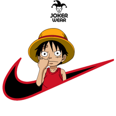 Luffy 4 - Haft na odzieży.