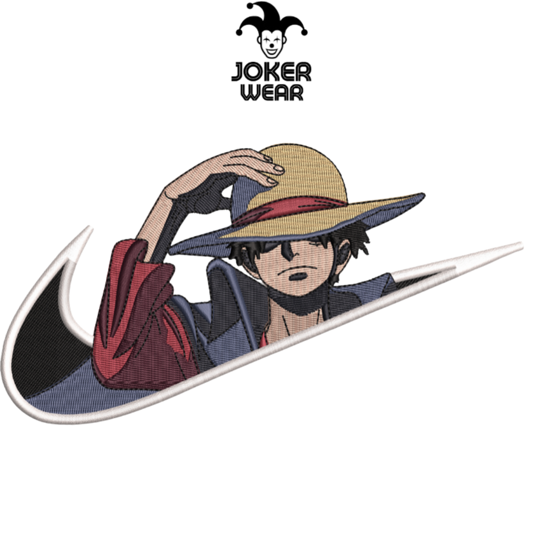 Luffy 3 - Haft na odzieży.
