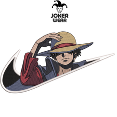 Luffy 3 - Haft na odzieży.