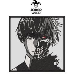 Kaneki Ken 4 - Haft na odzieży.