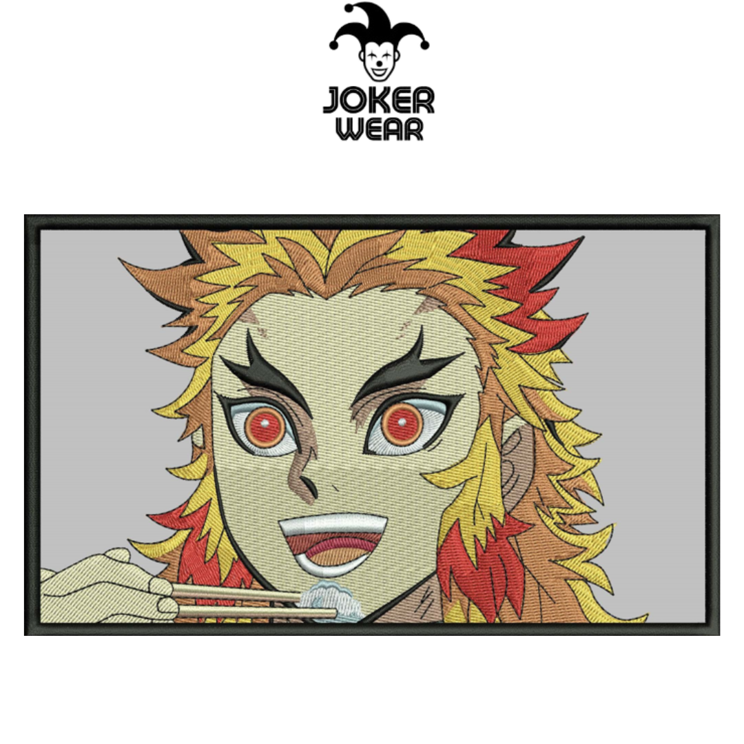 Rengoku 1 - Haft na odzieży.