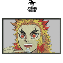 Rengoku 1 - Haft na odzieży.
