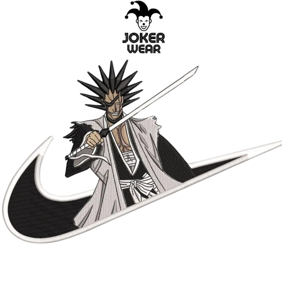 Zaraki Kenpachi 4 - Haft na odzieży.