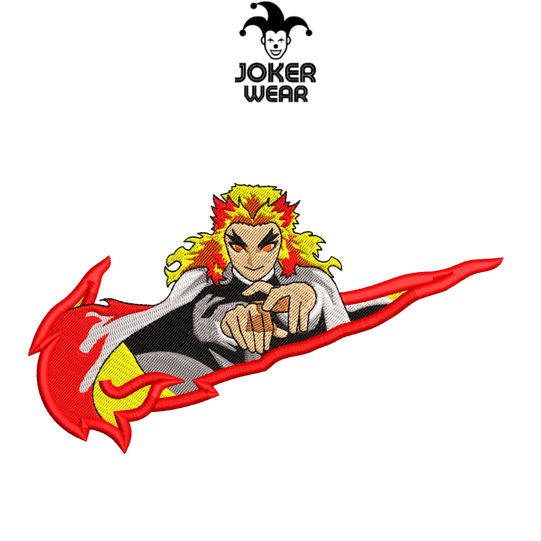 Rengoku 3 - Haft na odzieży.