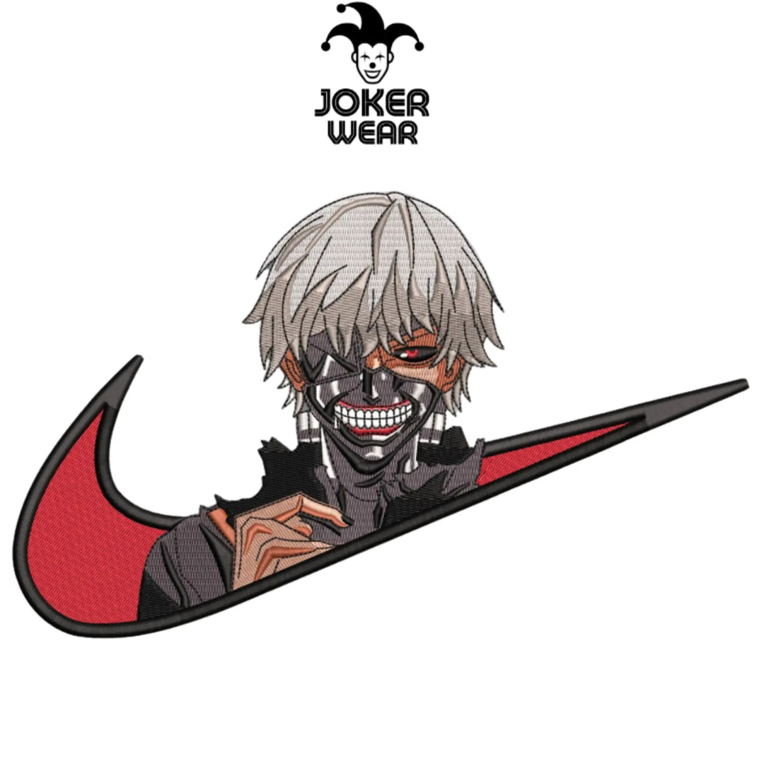 Kaneki Ken 1 - Haft na odzieży.