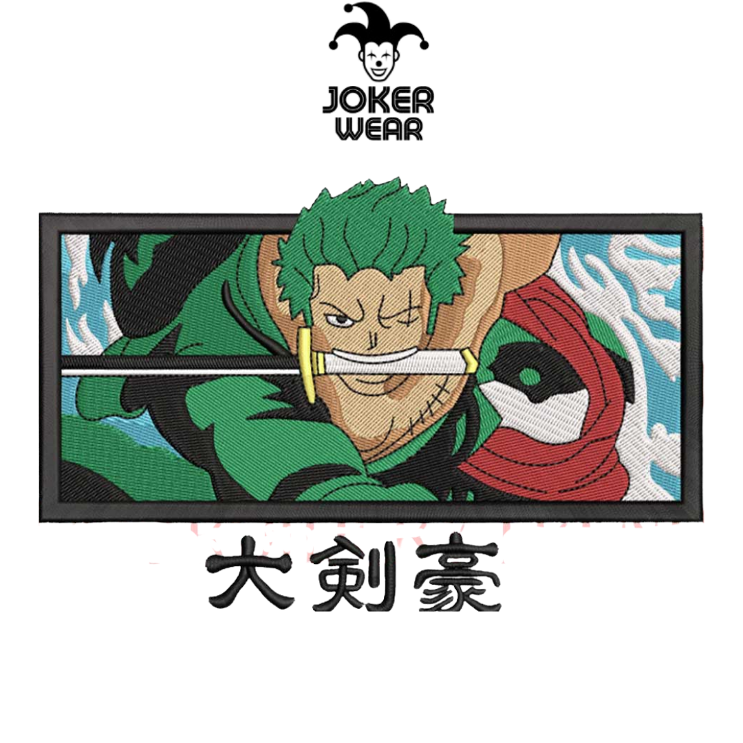 Zoro 10 - Haft na odzieży.