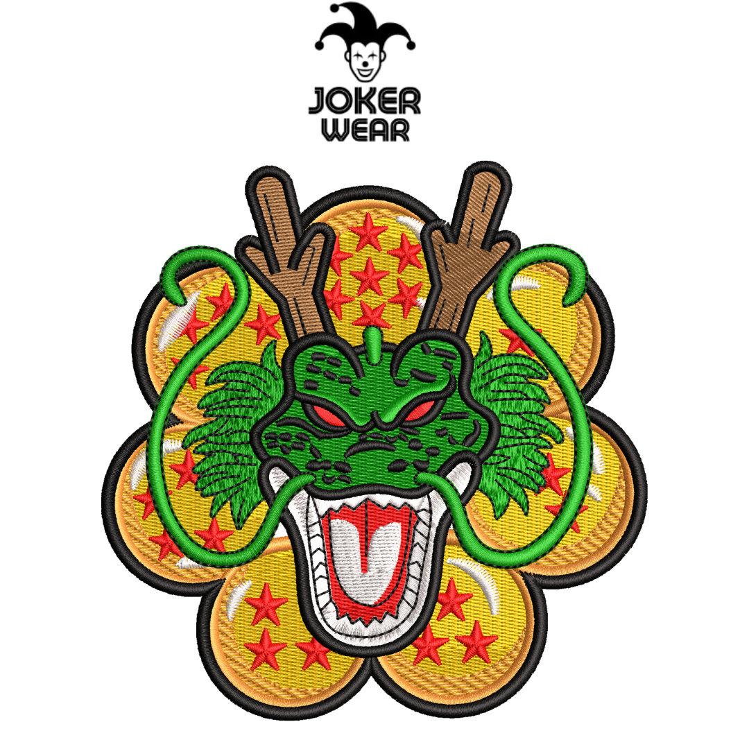 Dragon 2 - Haft na odzieży.
