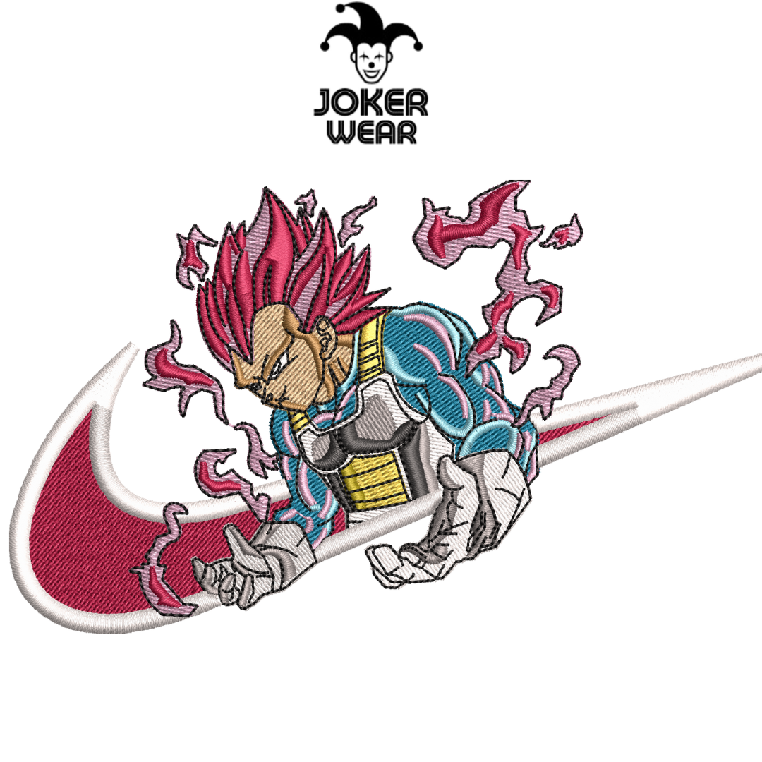 Vegeta 4 - Haft na odzieży.