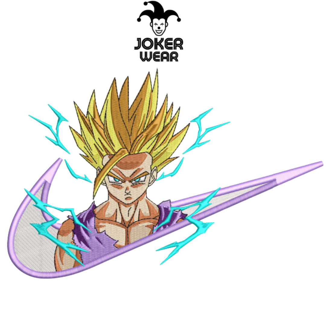 Gohan 1 - Haft na odzieży.
