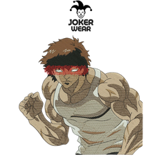 Baki 10 - Haft na odzieży.