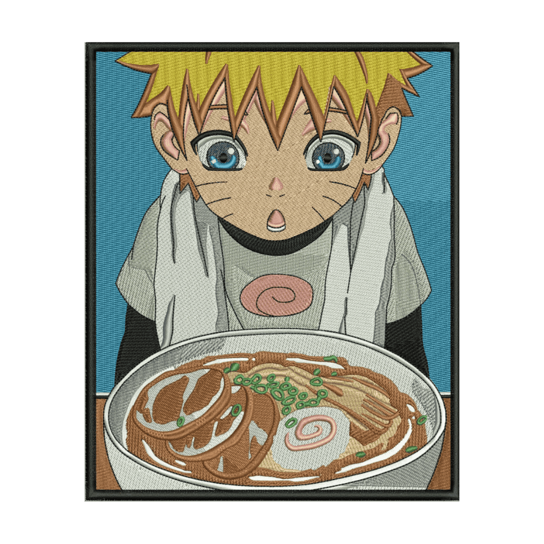 Naruto 7 - Haft na odzieży.