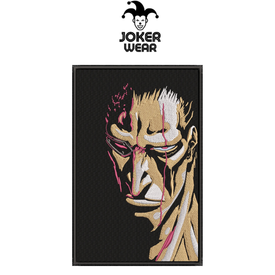 Zaraki Kenpachi 3 - Haft na odzieży.