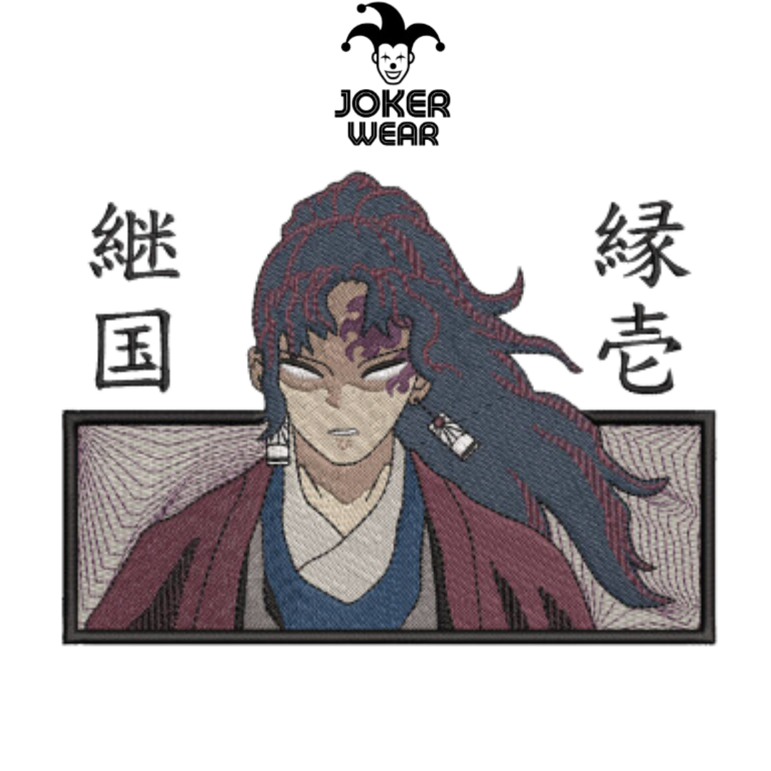 Yoriichi 1 - Haft na odzieży.