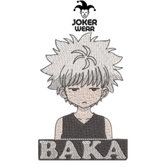 Killua 4 - Haft na odzieży.