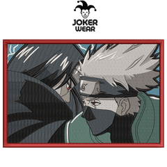 Itachi & Kakashi - Haft na odzieży.