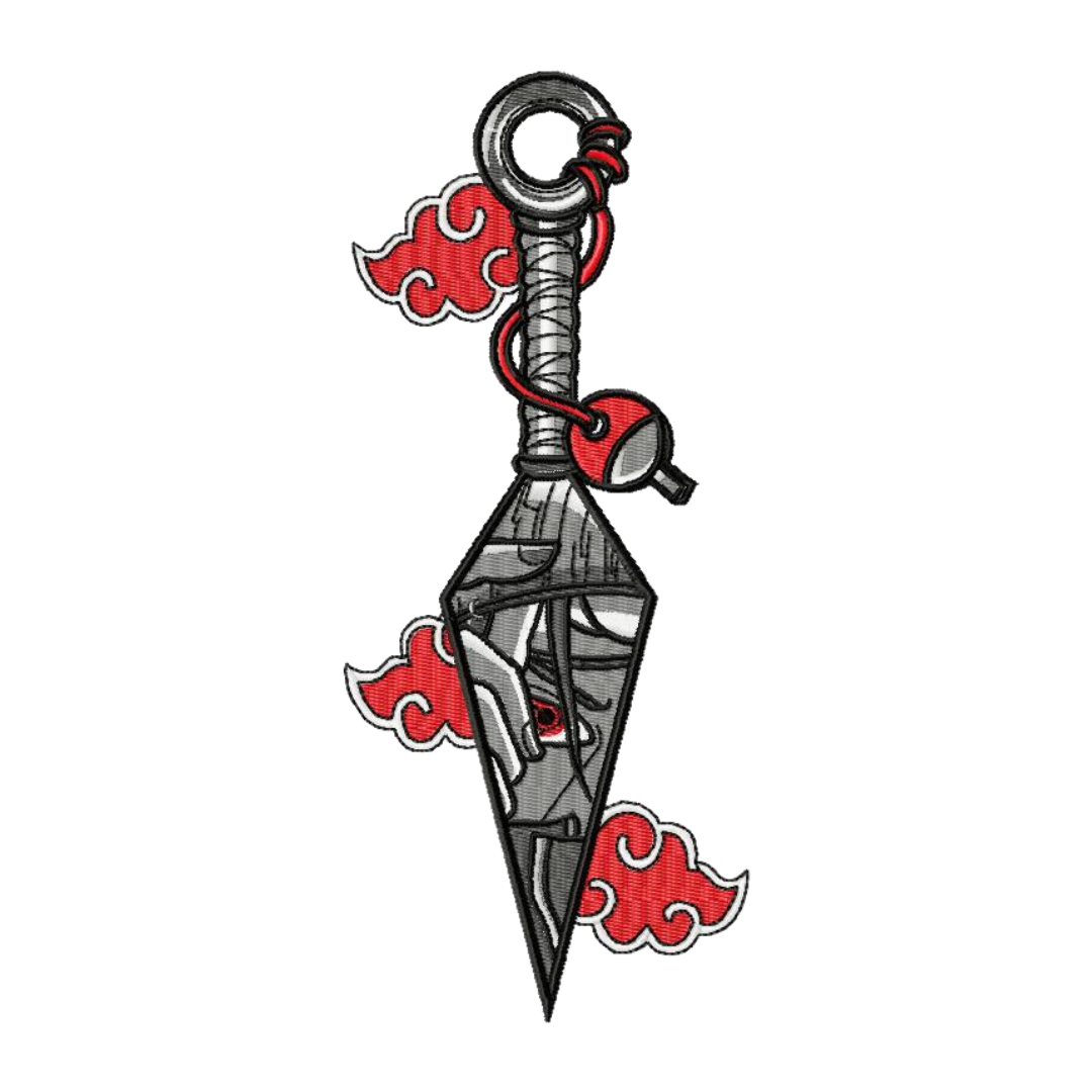 Itachi Uchiha 4 - Haft na odzieży.