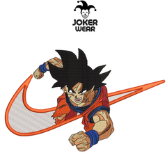 Son Goku 8 - Haft na odzieży.
