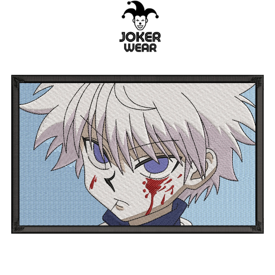 Killua 3 - Haft na odzieży.