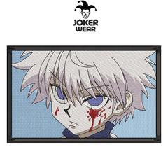 Killua 3 - Haft na odzieży.