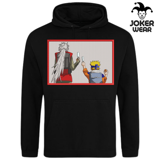 Naruto & Jiraya 2 - Embroidery on clothing
