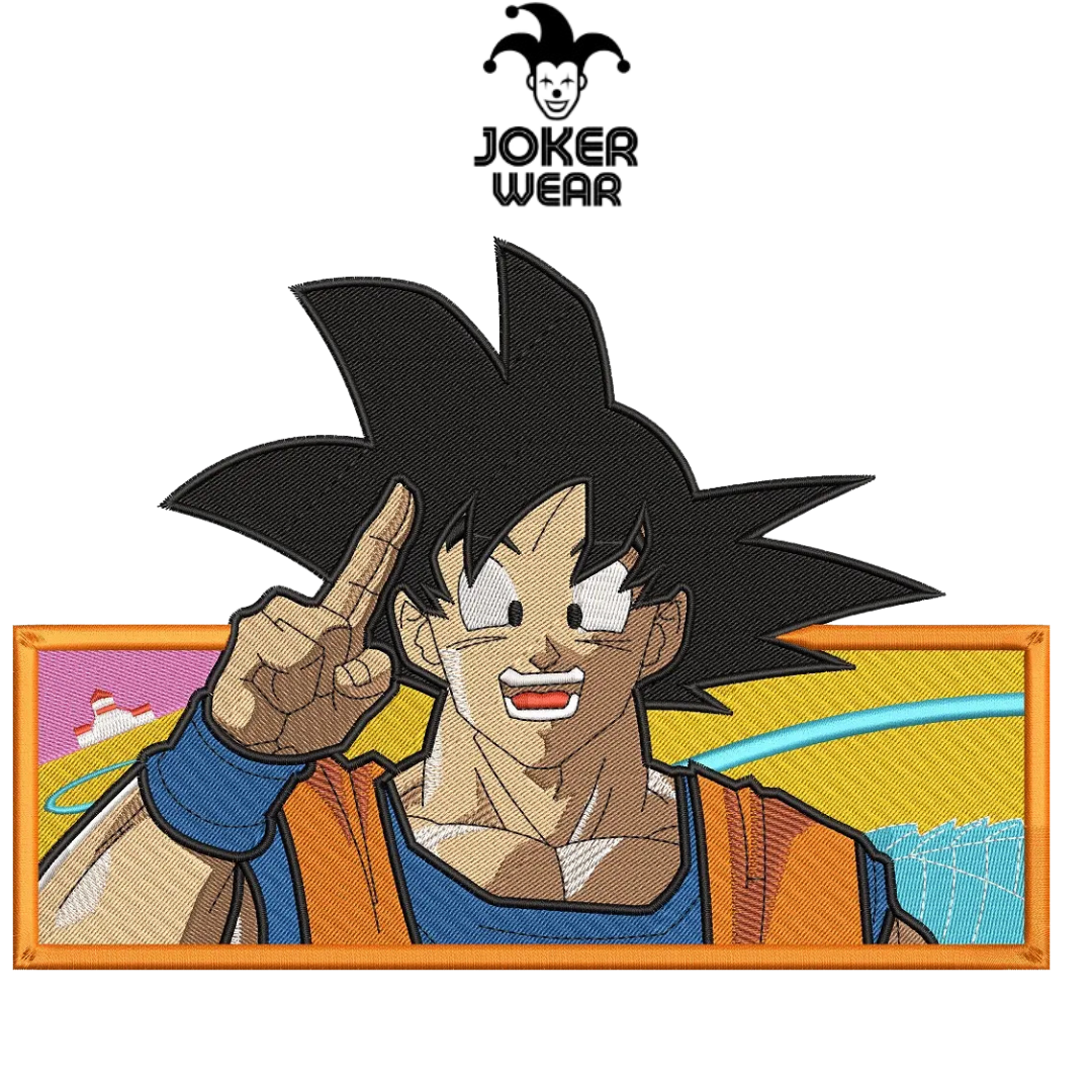 Son Goku 7 - Haft na odzieży.