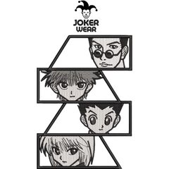 Gon & Killua 2 - Haft na odzieży.