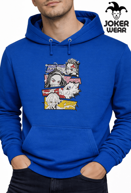 Tanjiro & Team - Embroidery on clothing