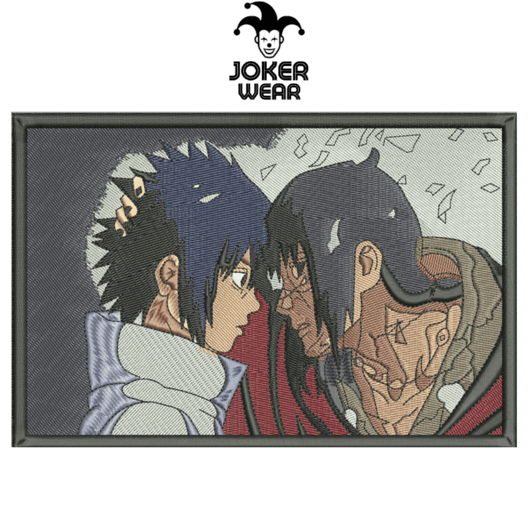 Sasuke & Itachi 1 - Haft na odzieży.