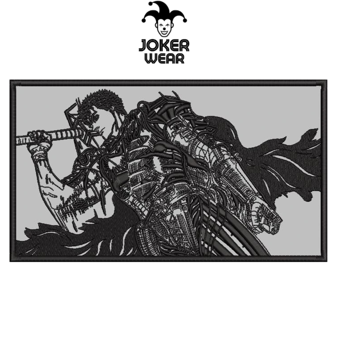 Guts 1 - Haft na odzieży.