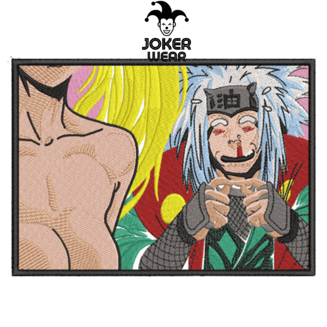 Naruto & Jiraya 3 - Haft na odzieży.