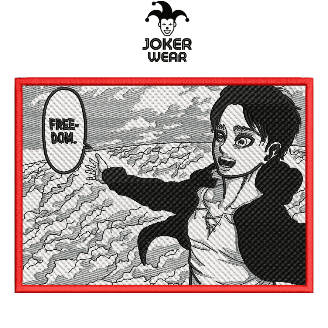 Eren 11 - Haft na odzieży.