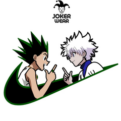 Gon & Killua 1 - Haft na odzieży.