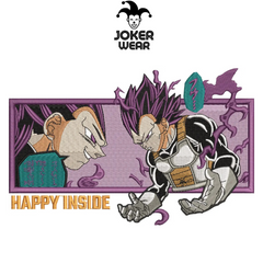 Vegeta 1 - Haft na odzieży.