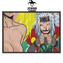 Naruto & Jiraya 3 - Haft na odzieży.