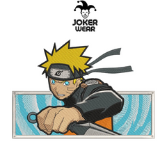 Naruto 3 - Haft na odzieży.
