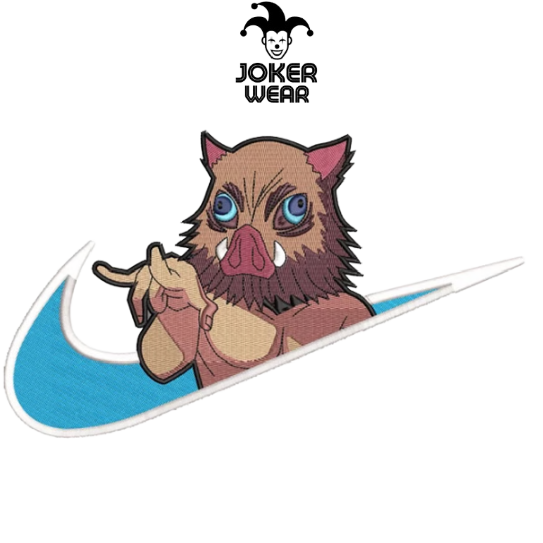 Inosuke 4 - Haft na odzieży.