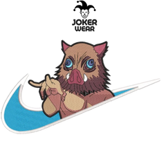 Inosuke 4 - Haft na odzieży.