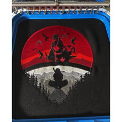 Itachi Uchiha 5 - Haft na odzieży.