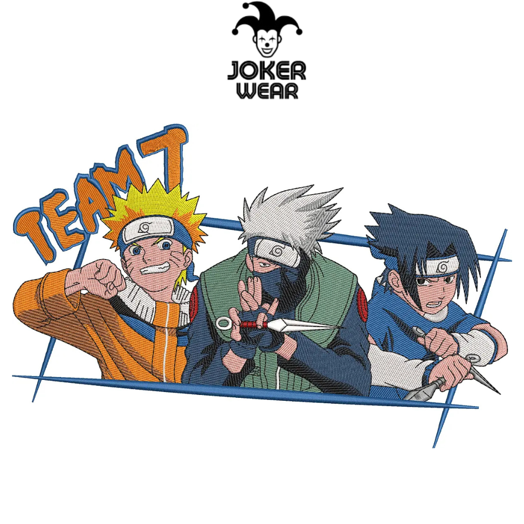 Team 7 1 - Haft na odzieży.